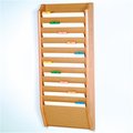 Vertex 10 Pocket Legal Size File Holder in Light Oak VE804359